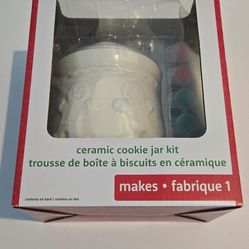 DIY Ceramic cookie jar kit
