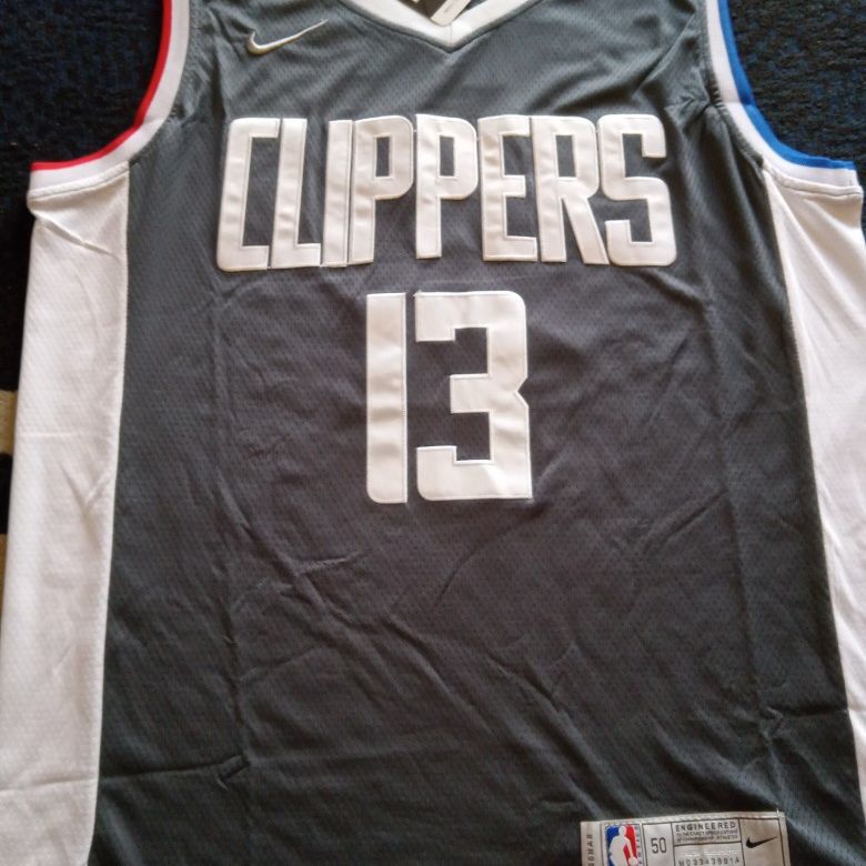 New!!! Paul George Los Angeles Clippers Jersey Men's Sizes In Description  for Sale in Montclair, CA - OfferUp