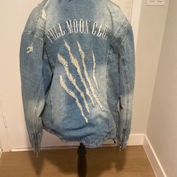 Full Moon Club Xxl Denim Jacket