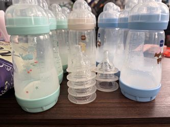 MAM baby bottles