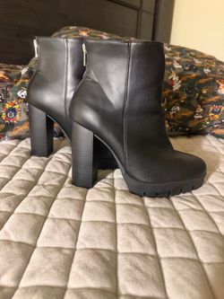 Wild Diva Black Boots - 9W