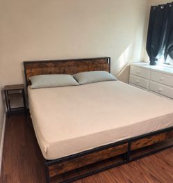 KING BED FRAME FROM AMAZON
