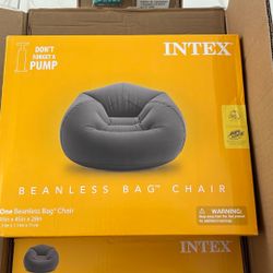 Beanless Bag Chair + Electric pump