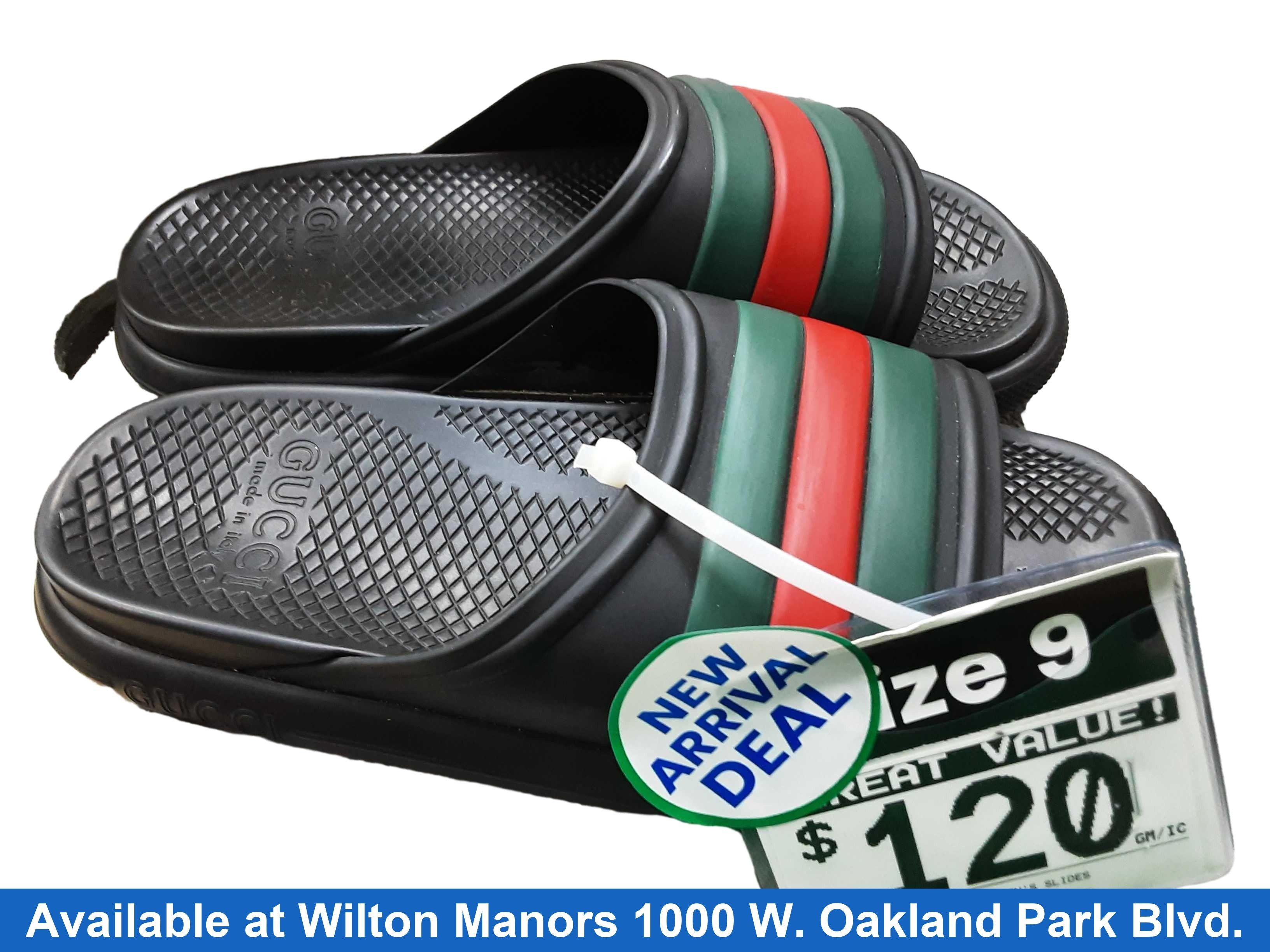 Gucci Men's Slides Black