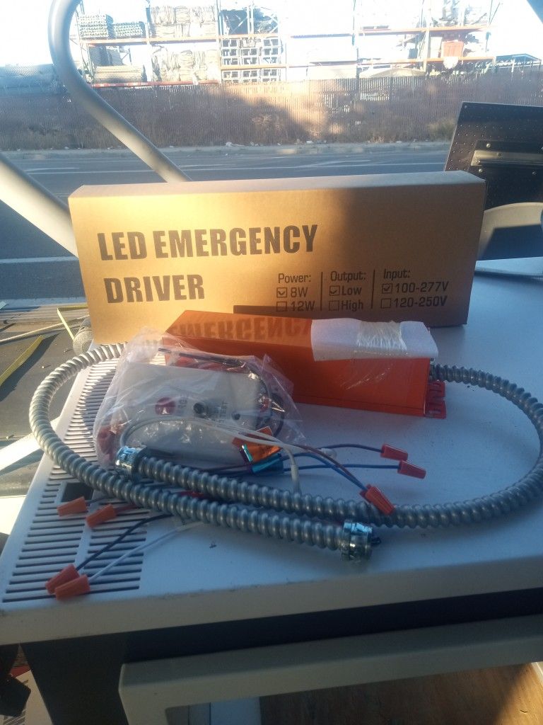 Led Emergency Driver (Ballests 8 W Low Input 100- 277 V