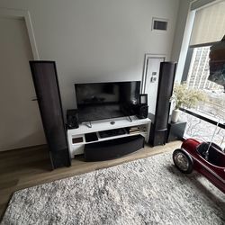 MartinLogan High-End Home Theater System (ESL 9+C18+Dynamo 1100X)