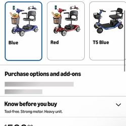 Hoverfly T4 Mobility Scooter for Seniors,