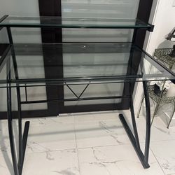 Glass Top Desk