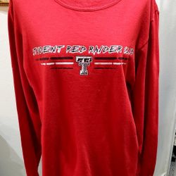 Texas Tech Red Raider Club Longsleeve Shirt size Woman's Small 
