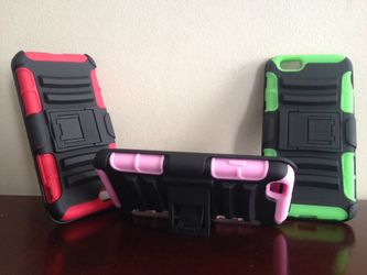 Iphone 6 protector /belt holder/flip stand