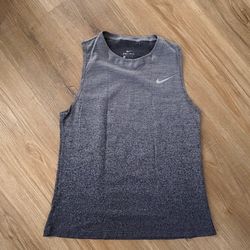 Nike Dri-FIT Sleeveless Tank Top - Grey gradient