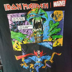Marvel Iron Maiden T-shirt Size- M