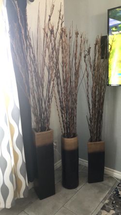 Clay vase set