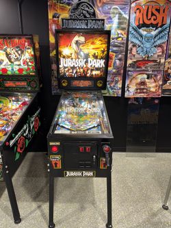 Jurassic Park Pinball Machine By Data East