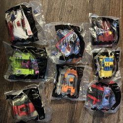 McDonald’s 2002 Complete Set Of 8 Transformers Toys
