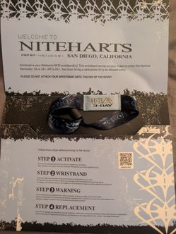 Niteharts 3-Day GA wristband