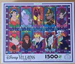 Ceaco Disney Villains 1500 Piece Puzzle