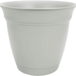 The HC Companies 12 Inch Eclipse Round Planter with Saucer - Indoor Outdoor Plant Pot 🌸NEW🌸 CYISell