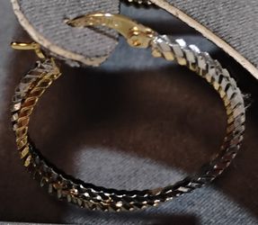 New Earrings in gift box 18KT Gold Plated