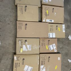 New Shelves and End Tables. Total 10 Pcs