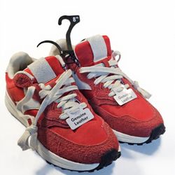 No Bondaries Suede Leather Retro Inspired Jogger Sneakers Size 8.5 New With Tags