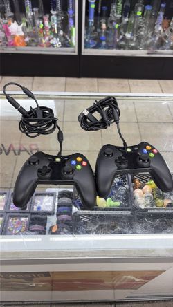 Wired x box 360 controllers