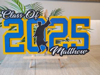Graduation Wooden Sign, Class Of 2025 Graduation Sign, Personalized Graduation Sign, Handmade Graduation Sign