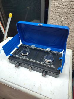 Portable propane camp stove