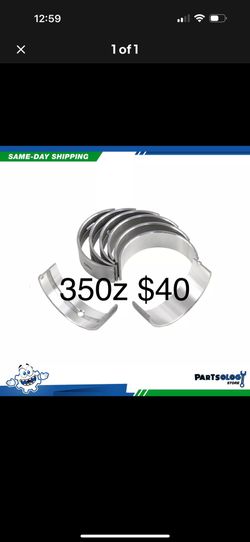 MAIN BEARING SET 95-16 NISSAN 350Z ALTIMA 2.5L-3.5L DOHC