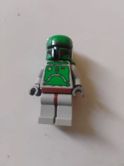 Boba Fett Lego Mini Figure. Classic Grey. 3341.