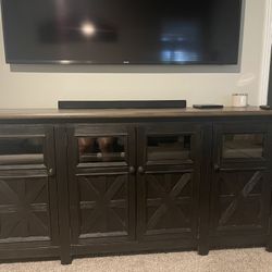 Ashley’s Tyler Creek 74” TV Stand