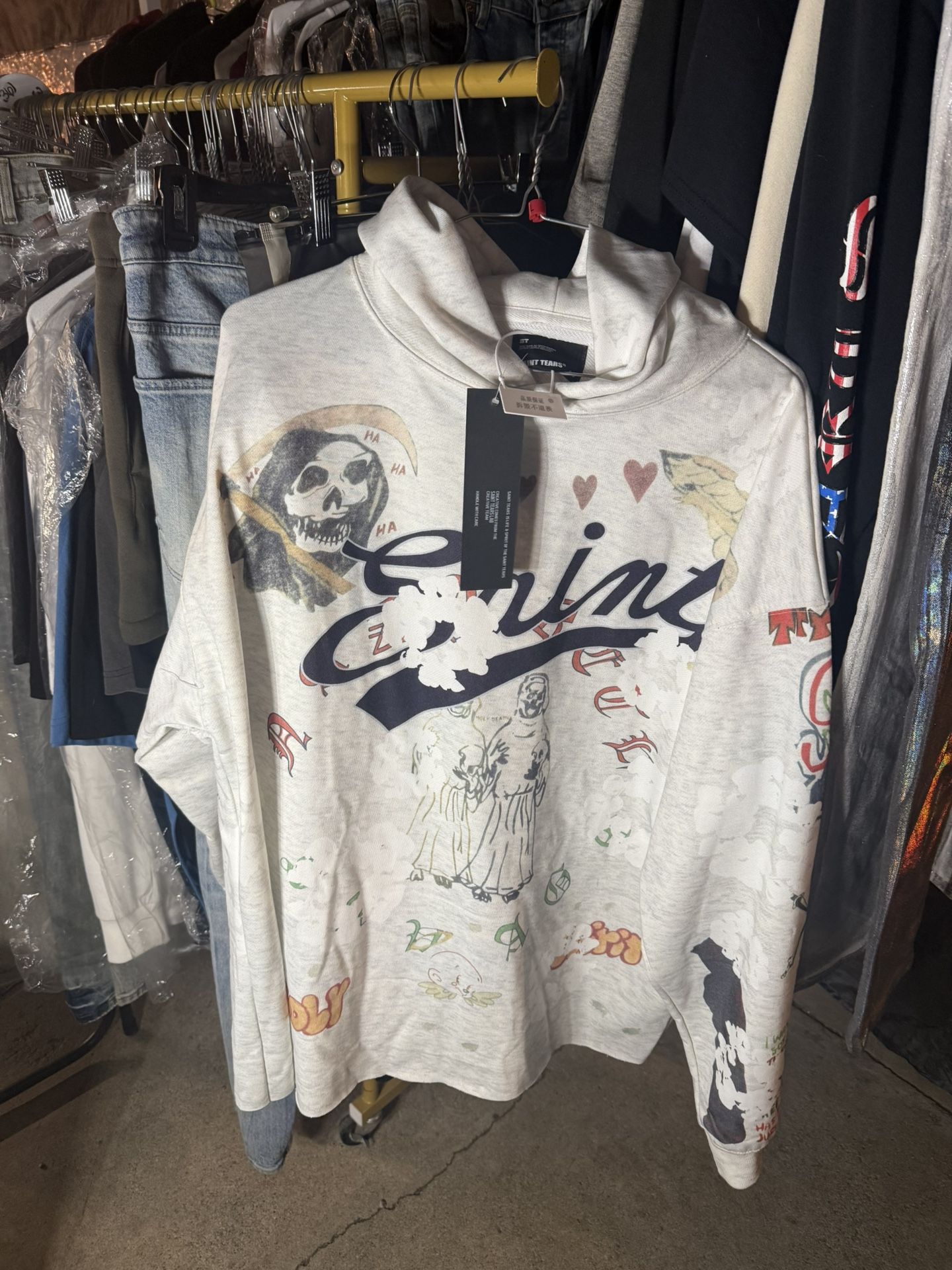 Saint Tears Hoodie Size Large Brand New