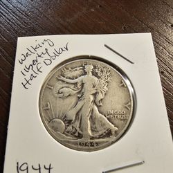 1944 Walking Liberty Half Dollar
