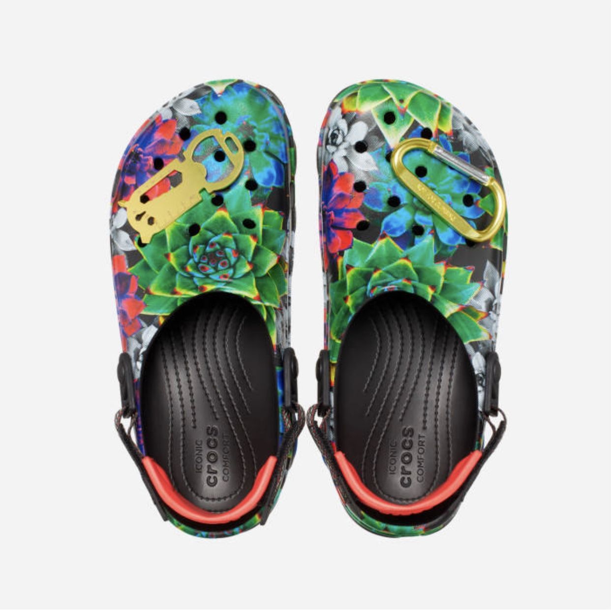 Flaps Crocs Classic All Terrain Desert Trip 208069 Tropical Succulent Flaps Crocs Classic All Terrain Desert Trip 208069 BLACK  main image 3
