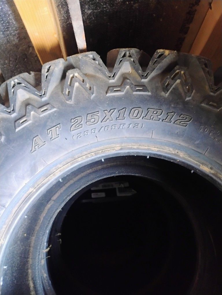 4 New ATV Tires