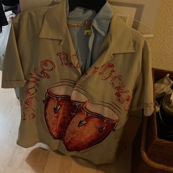 Shirt With Pic Of Drums