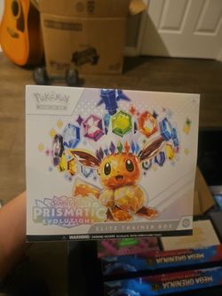 Pokemon prismatic evolutions etb