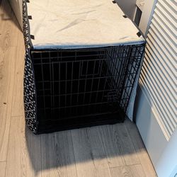 36" Dog Crate with Cover