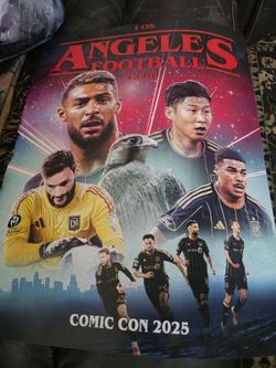 LAFC Comic Con Poster 2025