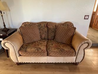 Sofa, loveseat, chair and ottoman