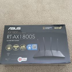 ASUS RT-AX1800S Dual Band WiFi 6 Extendable Router