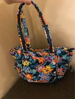 Vera Bradley Happy Blooms Glenna satchel