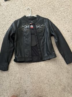 Leather Motorcycle Woman Jacket