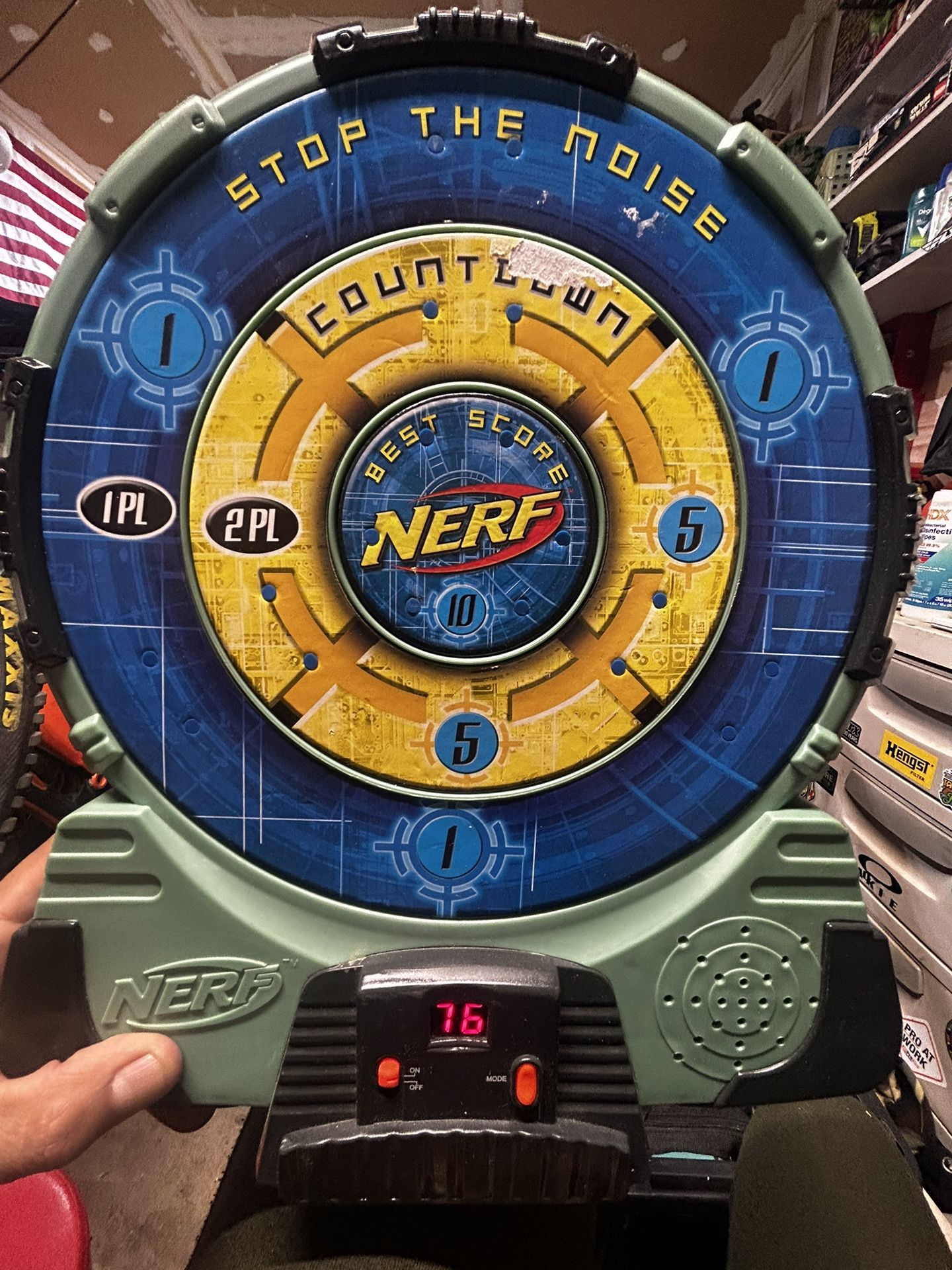 2003 Nerf Stop The Noice Shooting Target