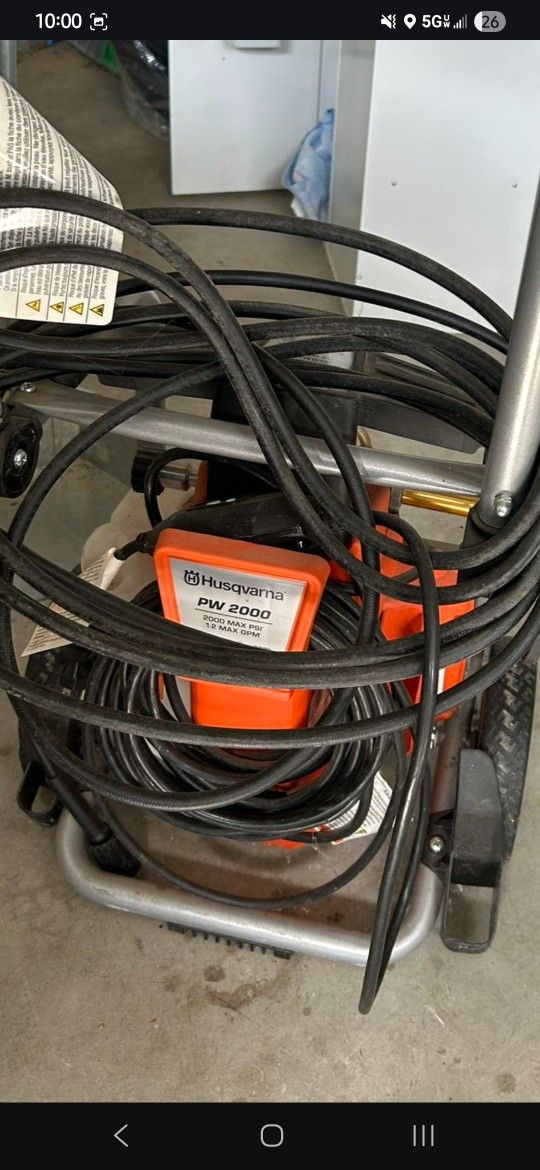 Husqvarna Pressure Washer