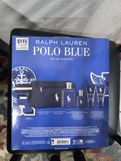 Ralph Lauren Polo Blue Eua De Toilette Set
