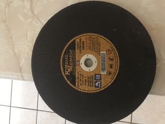 Cutting wheel zirconia 14 x 3/32 x 1’ metal/stainless