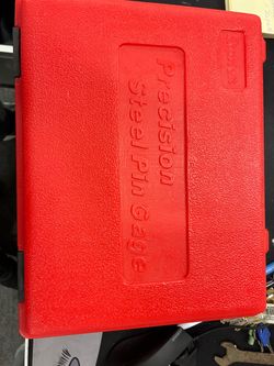 Starrett Percision Steel Pin Gage Set