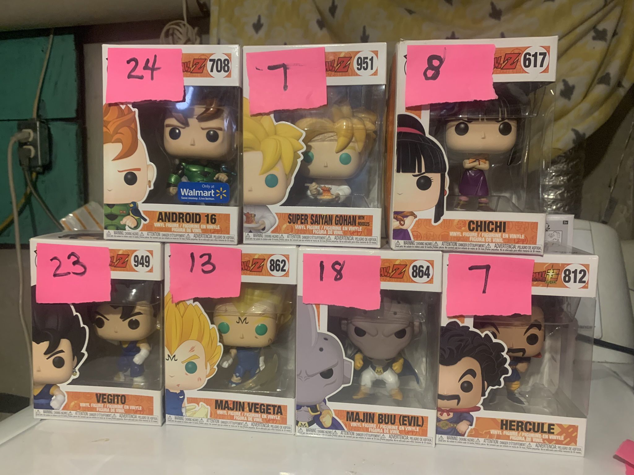 Dragonball Z Funko Pops