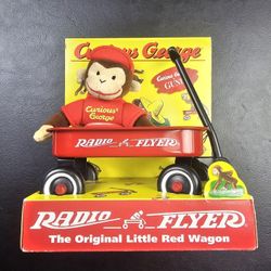 Vintage Curious George Radio Flyer Wagon 1998